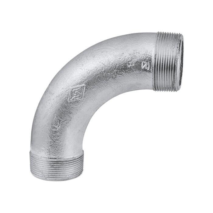 Curva Galvanizada Macho 90º