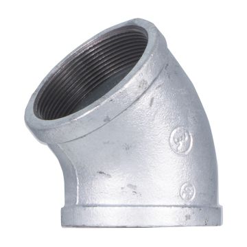 Cotovelo (Joelho) Galvanizado 45º