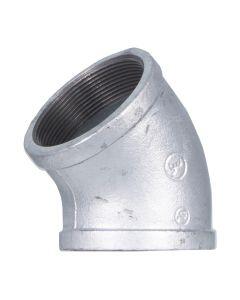 Cotovelo (Joelho) Galvanizado 45&ordm;