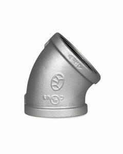Cotovelo Galvanizado D&uacute;ctil 45&ordm;