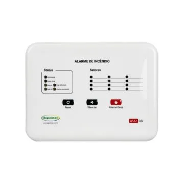 Central Alarme Incêndio Convencional 24V