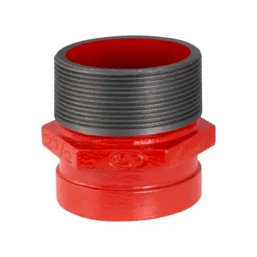 Adaptador Ranhurado - Rosca Macho BSP