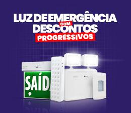 luminárias de emergência