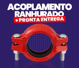 conexões ranhuradas
